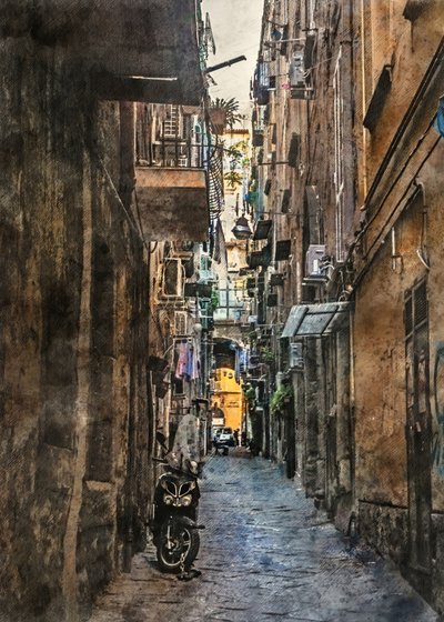Ruelle européenne étroite - Justyna Jaszke