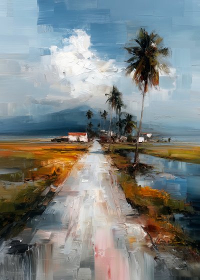 Rue du Village serein - Justyna Jaszke