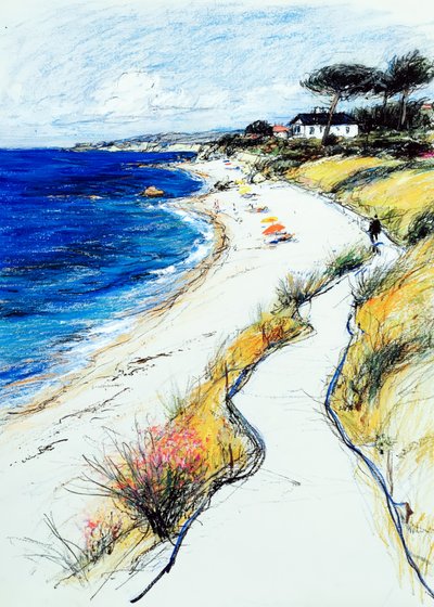 Sentier côtier sinueux - Justyna Jaszke
