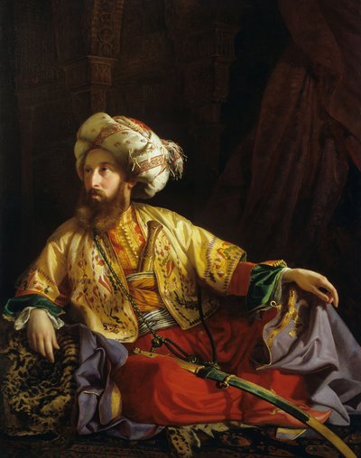 Émir du Liban, 1843 - József Borsos