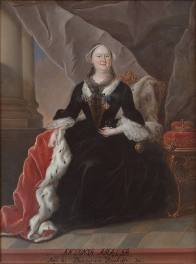 Antonia Amalia. Duchesse de Brunswick et Lunebourg. Née le 22 avril 1696 - KMS Stroe 16 H Ubekendt