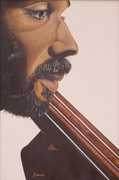Joueur de basse IV, 2007 - Kaaria Mucherera
