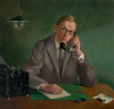 Portrait du Dr. E. Müller-Kamp - Käthe Hoch