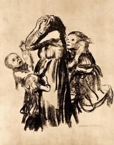 Tombé - Käthe Kollwitz