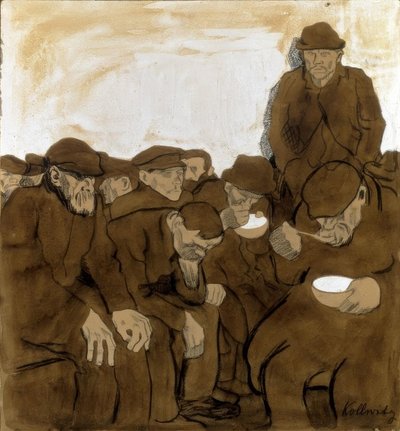 Dans les salles de chaleur - Käthe Kollwitz