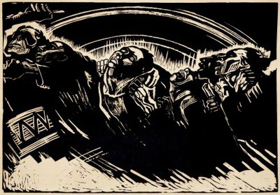 K. Kollwitz, Les volontaires - Käthe Kollwitz