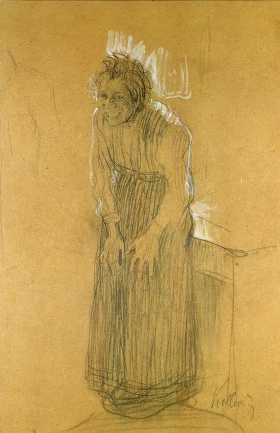Femme riante - Käthe Kollwitz
