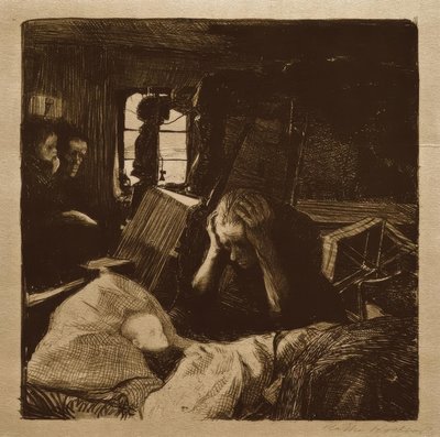 Détresse - Käthe Kollwitz