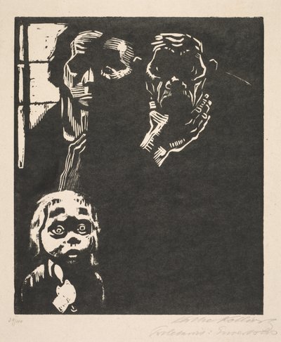 Prolétariat : N° 1 Sans travail - Käthe Kollwitz