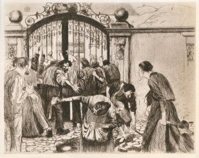 Tempête - Käthe Kollwitz