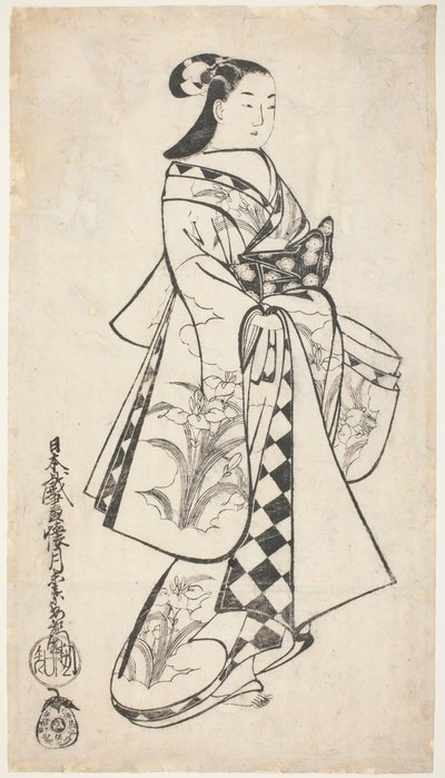 Beauté debout - Kaigetsudo Anchi