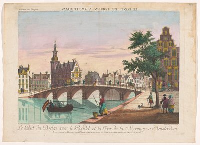Vue du Pont du Doelen à Amsterdam - Kaiserlich Franziskische Akademie