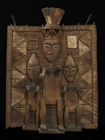 Écran funéraire, fin du XIXe siècle - Kalabari Kalabari