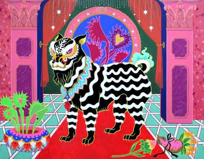 Lion Noir Ruban Noir, 2021 - Kam Tsz