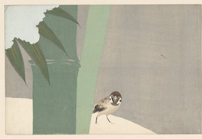 Bambou sous la neige Settchu take Fleurs de cent mondes Momoyogusa, dl. 1 - Kamisaka Sekka