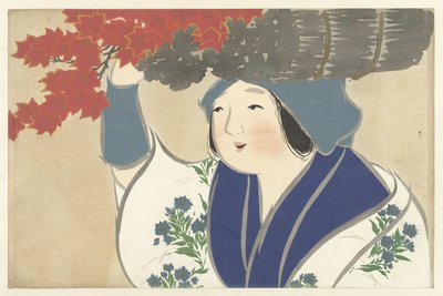 Vendeuse de bois de chauffage - Kamisaka Sekka