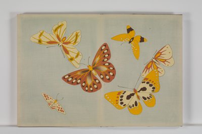Chō senshu (Mille sortes de papillons), Volume 1 - Kamisaka Sekka