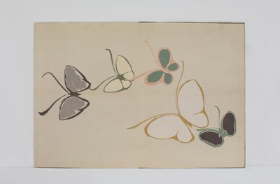 Chō senshu (Mille sortes de papillons), Volume 2 - Kamisaka Sekka
