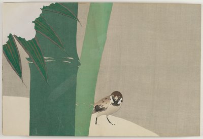 Fleurs de Cent Mondes (Momoyogusa) : Bambou sous la Neige - Kamisaka Sekka