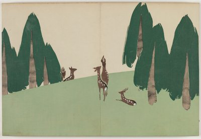 Fleurs de Cent Mondes (Momoyogusa) : Plaine de Kasuga - Kamisaka Sekka