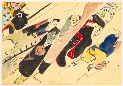 Fleurs de Cent Mondes (Momoyogusa) : Otsu-e (Otsu-e) - Kamisaka Sekka