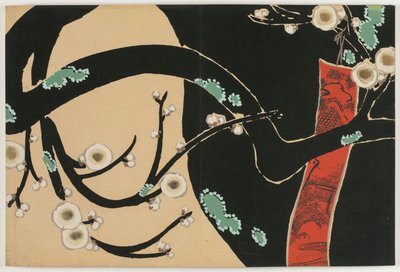 Fleurs de Cent Mondes (Momoyogusa) : Prunier - Kamisaka Sekka