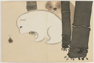 Fleurs de Cent Mondes (Momoyogusa) : Chiots - Kamisaka Sekka