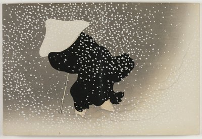 Fleurs de Cent Mondes (Momoyogusa) : Neige Tourbillonnante - Kamisaka Sekka