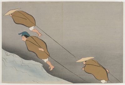 Fleurs de Cent Mondes (Momoyogusa) : Bateaux Tirés - Kamisaka Sekka
