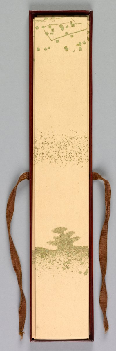Boîte de cartes de poèmes, 1868-1912 - Kamisaka Sekka