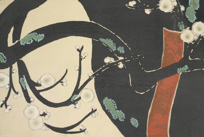 Ume, de Momoyo-gusa - Kamisaka Sekka