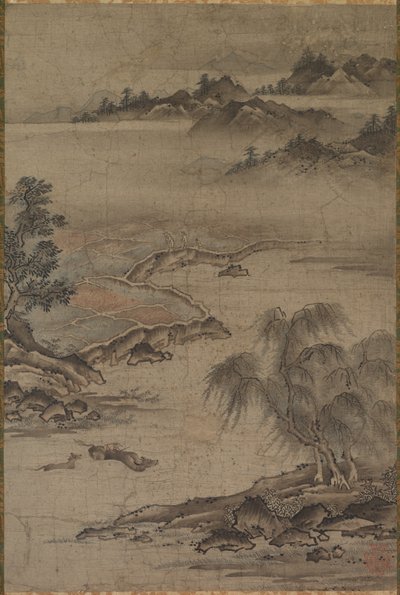 Agriculture et élevage de buffles en été - Kanô Jushin