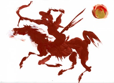 Archer à cheval dynamique - Kanat Ibragimov