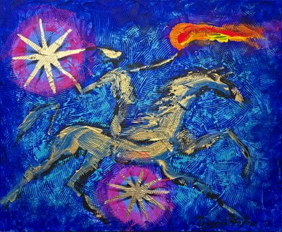 Le Cavalier cosmique fougueux - Kanat Ibragimov