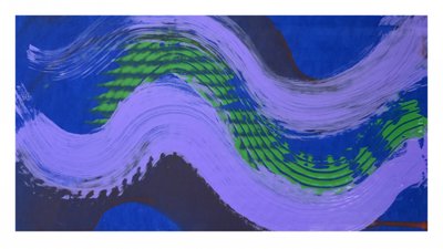 Vagues abstraites éclatantes - Kanat Ibragimov