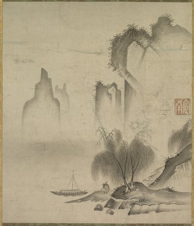Figure amarrant un bateau - Kannan