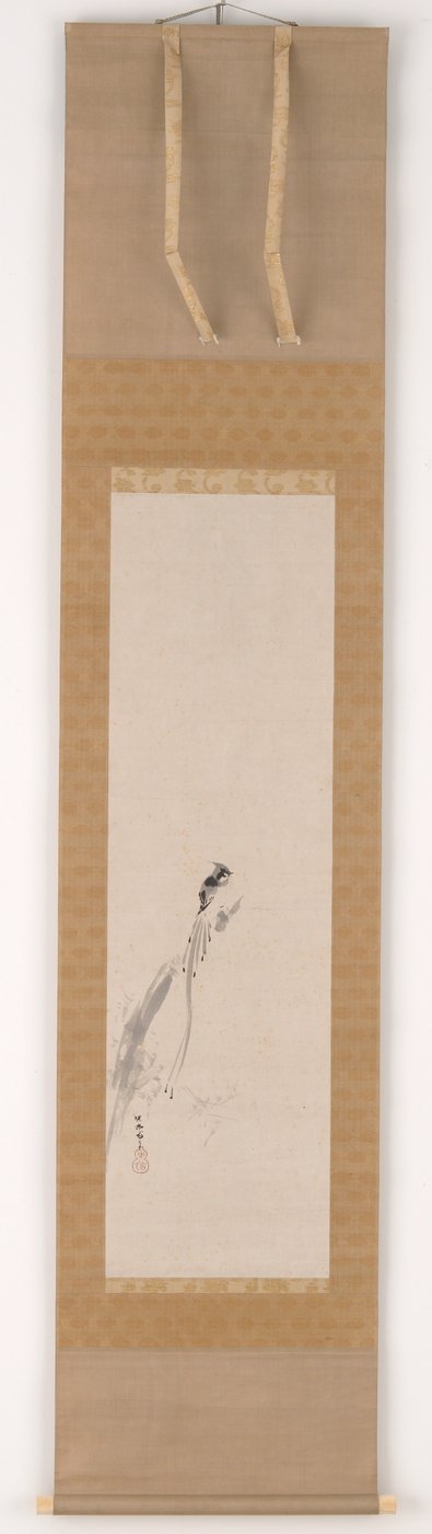 Un oiseau sur une souche, période Edo, 17ème siècle - Kanō Tan’yū
