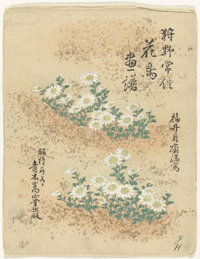 Table des matières (Bloemen- en vogelschetsen van Kano Tsunenobu, Kano Tsunenobu kacho gafu) - Kano Tsunenobu