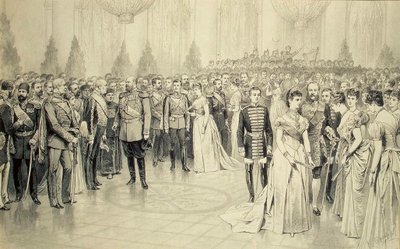 Bal de cour dans la salle Saint-Nicolas du Palais d
