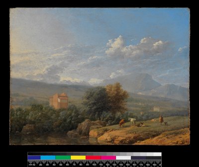 Paysage italien, avant 1678 - Karel Dujardin