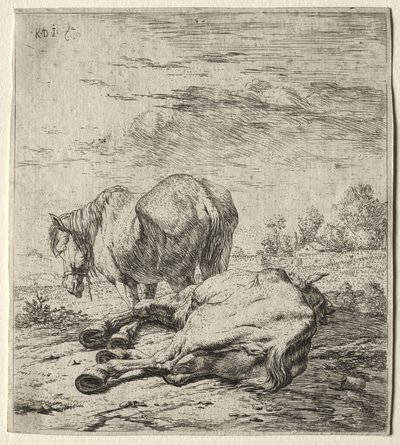 Les deux chevaux - Karel Dujardin