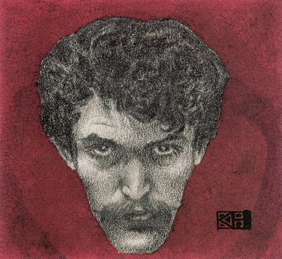 Autoportrait Rouge, 1897 - Karel Hlavácek