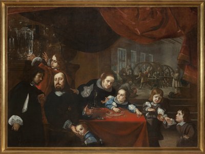 Dionysio Miseroni et sa famille - Karel Škréta