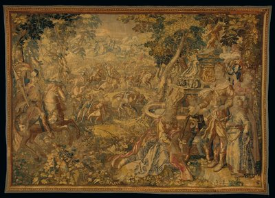 Tapisserie mythologique de Delft, par Franciscus Spierinckx, début du XVIIe siècle - Karel Van Mander