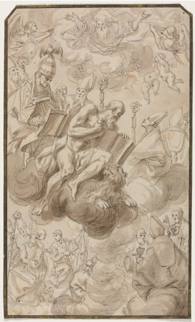 Ascension de Saint Jérôme - Karel Škréta