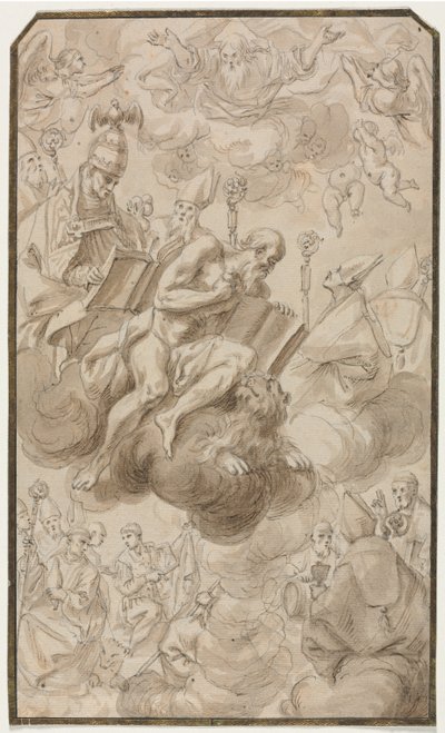 Ascension de Saint Jérôme, 1600s - Karel Škréta