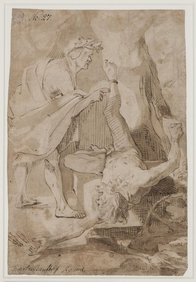 Apollon écorche Marsyas - Karel van III Mander