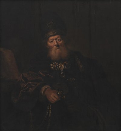 Aaron en grand prêtre - Karel van III Mander