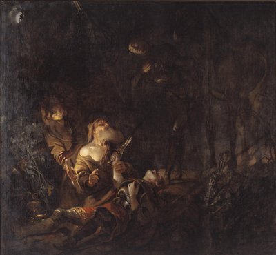 Le corps du prince Sven est retrouvé - Karel van III Mander