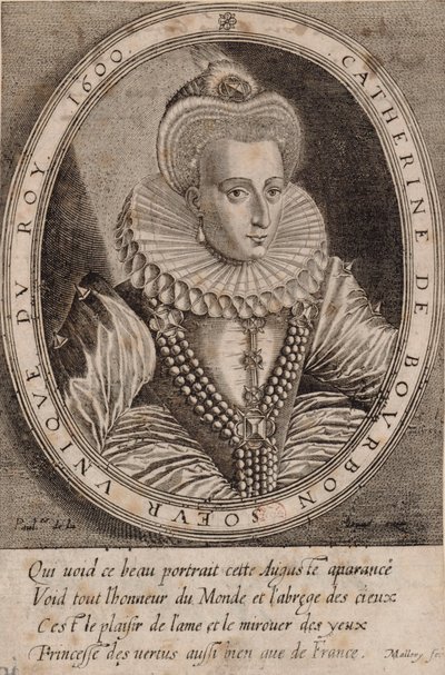 Catherine de Bourbon - Karel van Mallery